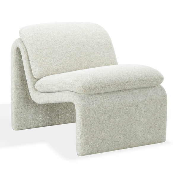 Ainslie Performance Fabric Accent Chair With Stain-Resistant Upholstery, Plush Foam & Solid Wood Frame