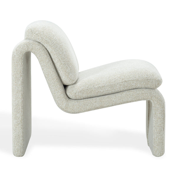 Ainslie Performance Fabric Accent Chair With Stain-Resistant Upholstery, Plush Foam & Solid Wood Frame