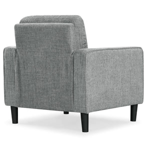 Safavieh Felicianya Modern Accent Chair - Luxurious Cream Upholstered Comfort For Contemporary Home Decor Grey Wood ,Foam ,Fabric ,Plastic Legs Sfa2000b