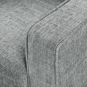 Safavieh Felicianya Modern Accent Chair - Luxurious Cream Upholstered Comfort For Contemporary Home Decor Grey Wood ,Foam ,Fabric ,Plastic Legs Sfa2000b