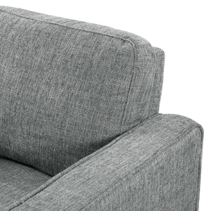 Safavieh Felicianya Modern Accent Chair - Luxurious Cream Upholstered Comfort For Contemporary Home Decor Grey Wood ,Foam ,Fabric ,Plastic Legs Sfa2000b