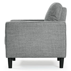 Safavieh Felicianya Modern Accent Chair - Luxurious Cream Upholstered Comfort For Contemporary Home Decor Grey Wood ,Foam ,Fabric ,Plastic Legs Sfa2000b