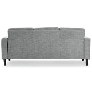 Safavieh Felicianya Modern 3 Seater Sofa - Chic Cream Elegance For Contemporary Living Spaces & Comfort Grey Wood ,Foam ,Fabric ,Plastic Legs Sfa2001b