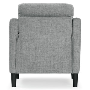 Safavieh Edalynn Modern Accent Chair - Elegant Cream Upholstered Comfort For Chic Living Room Style Grey Wood ,Foam ,Fabric ,Plastic Legs Sfa2002b