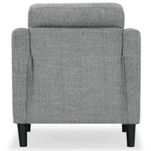 Safavieh Nathaniel Tufted Back Accent Chair – Stylish Cream Upholstery For Your Living Space & Comfort Grey Wood ,Foam ,Fabric ,Plastic Legs Sfa2004b