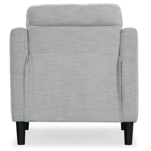 Safavieh Nathaniel Tufted Back Accent Chair – Stylish Cream Upholstery For Your Living Space & Comfort Light Grey Wood ,Foam ,Fabric ,Plastic Legs Sfa2004c