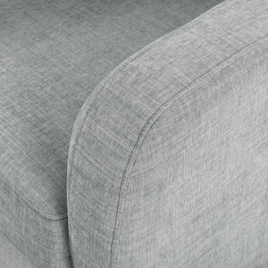 Safavieh Nathaniel Tufted Back Accent Chair – Stylish Cream Upholstery For Your Living Space & Comfort Light Grey Wood ,Foam ,Fabric ,Plastic Legs Sfa2004c