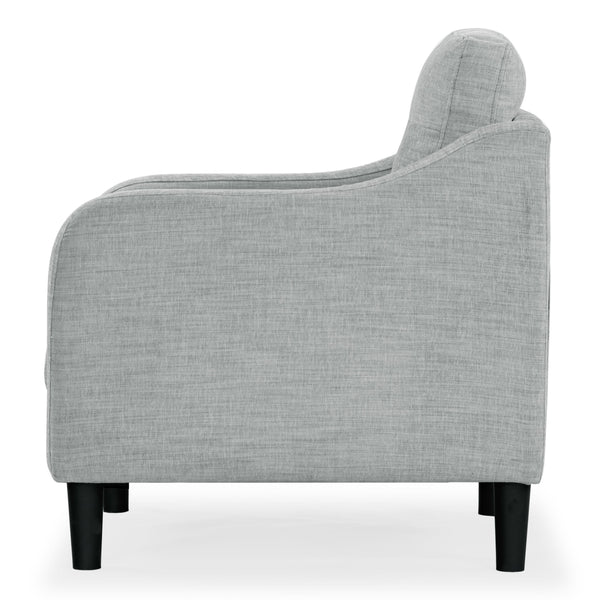 Safavieh Nathaniel Tufted Back Accent Chair – Stylish Cream Upholstery For Your Living Space & Comfort Light Grey Wood ,Foam ,Fabric ,Plastic Legs Sfa2004c