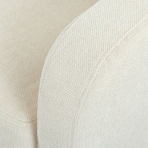 Safavieh Nathaniel Tufted Back 3 Seater Sofa - Luxurious Comfort In Timeless Cream For Your Living Space Creme Wood ,Foam ,Fabric ,Plastic Legs Sfa2005a