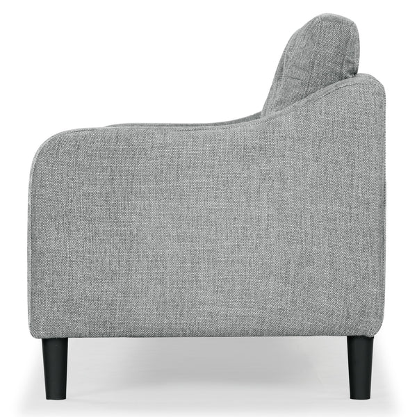 Safavieh Nathaniel Tufted Back 3 Seater Sofa - Luxurious Comfort In Timeless Cream For Your Living Space Grey Wood ,Foam ,Fabric ,Plastic Legs Sfa2005b