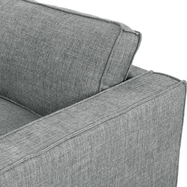 Safavieh Kalyna 1.5 Seat Accent Chair - Elevate Your Living Space With Elegant Comfort And Style Today! Grey Wood ,Foam ,Fabric Sfa2006b