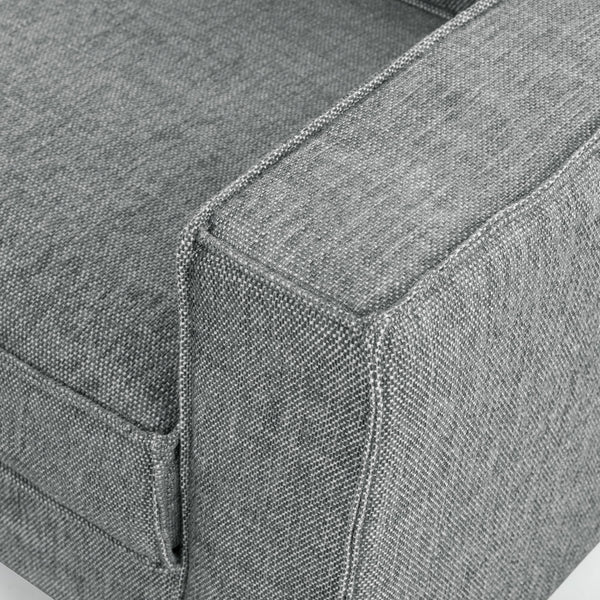 Safavieh Kalyna 1.5 Seat Accent Chair - Elevate Your Living Space With Elegant Comfort And Style Today! Grey Wood ,Foam ,Fabric Sfa2006b