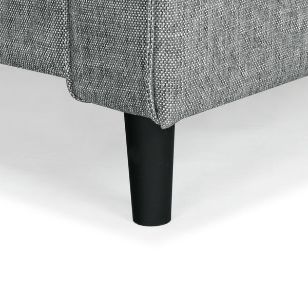 Safavieh Kalyna 1.5 Seat Accent Chair - Elevate Your Living Space With Elegant Comfort And Style Today! Grey Wood ,Foam ,Fabric Sfa2006b