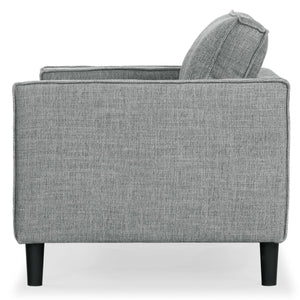 Safavieh Kalyna 1.5 Seat Accent Chair - Elevate Your Living Space With Elegant Comfort And Style Today! Grey Wood ,Foam ,Fabric Sfa2006b