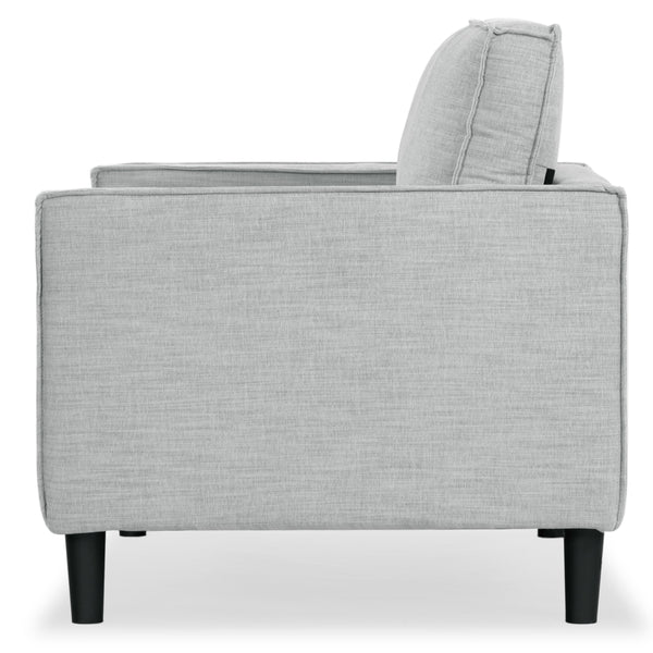 Safavieh Kalyna 1.5 Seat Accent Chair - Elevate Your Living Space With Elegant Comfort And Style Today! Light Grey Wood ,Foam ,Fabric Sfa2006c