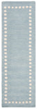 Safavieh Safavieh Kids 802 Hand Loomed  Rug Blue / Ivory 9' x 12'