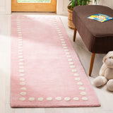 Safavieh Safavieh Kids 802 Hand Loomed  Rug Pink 9' x 12'