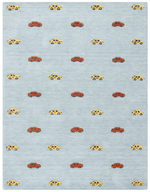 Safavieh Safavieh Kids 806 Hand Tufted Kids Rug Light Blue / Yellow 8' x 10'