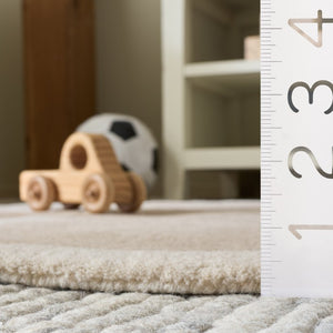 Safavieh Safavieh Kids Hand Tufted Wool Cotton Rug Soft Neutral Tones for Nursery Rooms Beige 3'-0" x 5'-0" SFK903B-35S