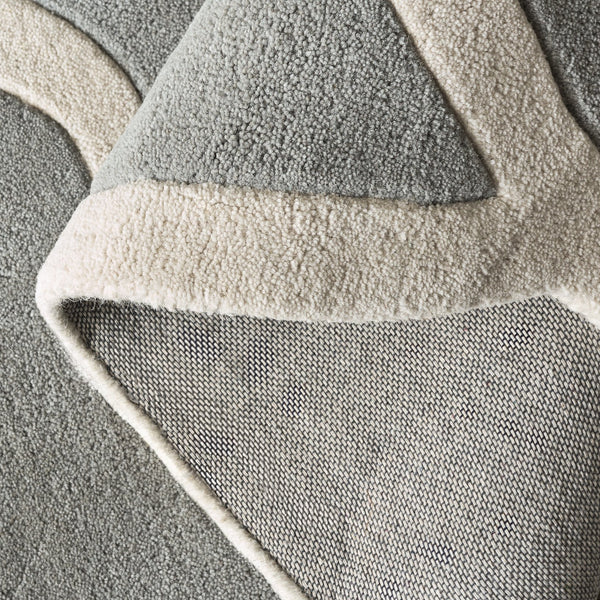 Safavieh Safavieh Hand‑Tufted Kids Rug 5X8 Gray Ivory Wool‑Cotton Low Pile Cozy Durable Nursery Playroom SFK903F-58S