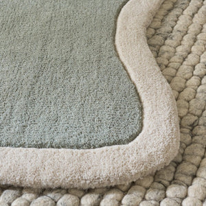 Safavieh Safavieh Kids Hand Tufted Wool Cotton Rug Soft Neutral Tones for Nursery Rooms Blue 4'-0" x 6'-0" SFK903M-46S