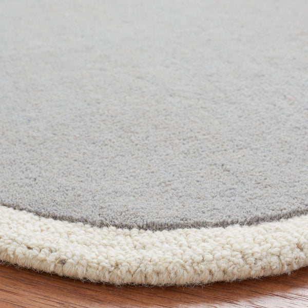 Safavieh Safavieh Hand-Tufted Wool Rug For Kids Cloud Grey/Ivory Low Pile 3/8" Durable Modern Accent 2'-3" x 4'-0" SFK913C-24S