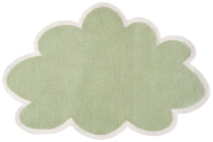 Safavieh Safavieh Hand-Tufted Wool Area Rug In Sage And Ivory — Minimalist Plush Low-Profile Comfort For Rooms 4'-0" x 6'-0" SFK913W-4S