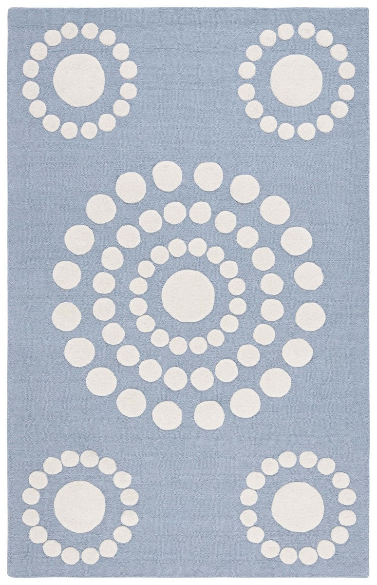 Safavieh Safavieh Kids 924 Hand Tufted Kids Rug Blue / Ivory SFK924M-8