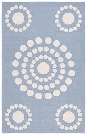 Safavieh Safavieh Kids 924 Hand Tufted Kids Rug Blue / Ivory SFK924M-8