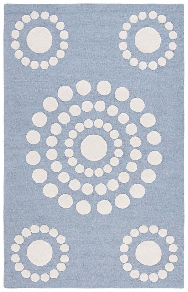 Safavieh Safavieh Kids 924 Hand Tufted Kids Rug Blue / Ivory SFK924M-8