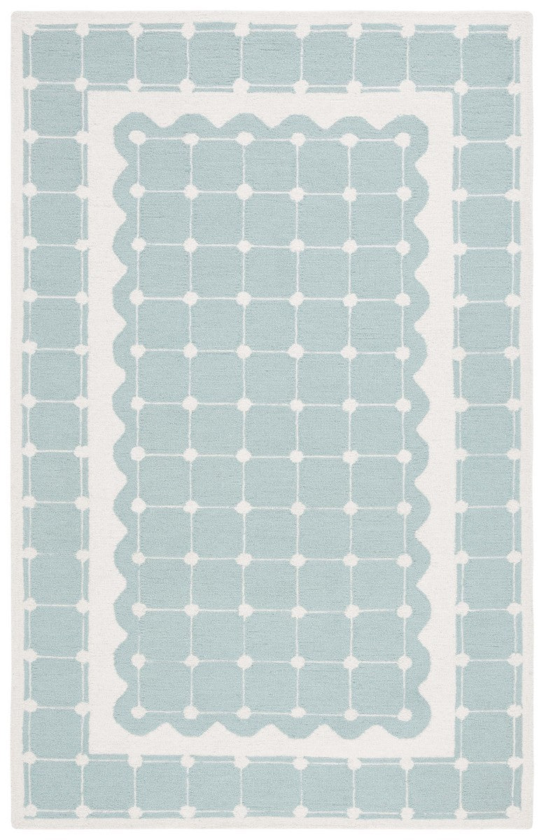 Safavieh Safavieh Kids 927 Hand Tufted Kids Rug Turquoise / Ivory SFK927K-8