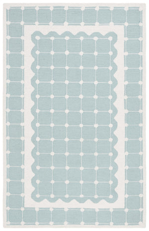 Safavieh Safavieh Kids 927 Hand Tufted Kids Rug Turquoise / Ivory SFK927K-8