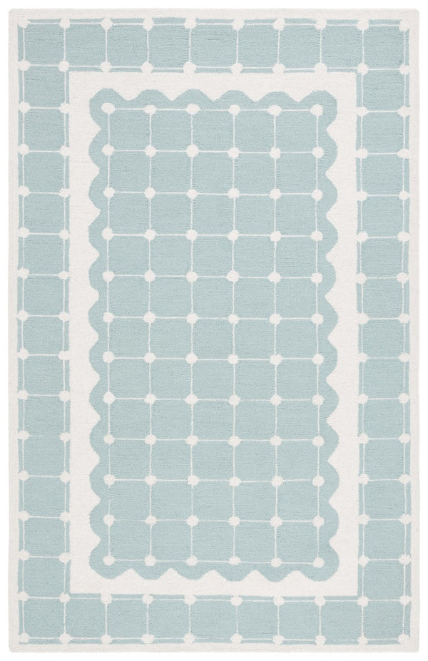 Safavieh Safavieh Kids 927 Hand Tufted Kids Rug Turquoise / Ivory SFK927K-8