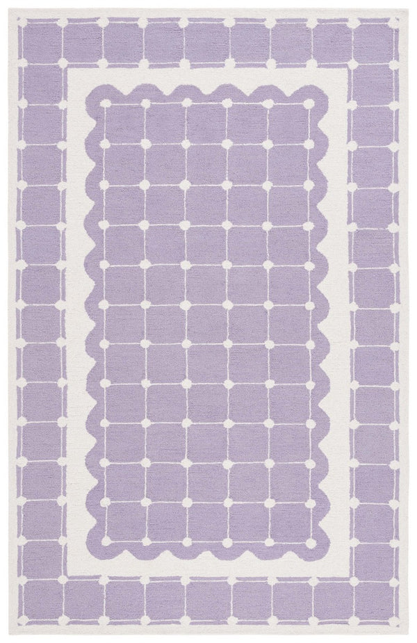 Safavieh Safavieh Kids 927 Hand Tufted Kids Rug Purple / Ivory SFK927V-8