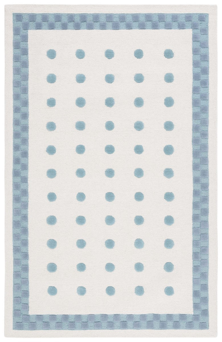 Safavieh Safavieh Kids 930 Hand Tufted Kids Rug Ivory / Blue SFK930M-8