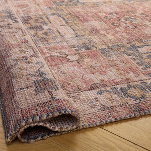 Safavieh Saffron Hand-Woven Natural Pink Area Rug — Jute Blend, Low Pile Durability & Subtle Traditional Charm 6'-0" x 9'-0" SFN401U-6