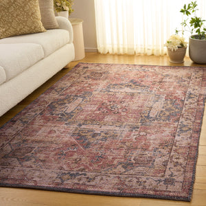 Safavieh Saffron Hand-Woven Natural Pink Area Rug — Jute Blend, Low Pile Durability & Subtle Traditional Charm 6'-0" x 9'-0" SFN401U-6