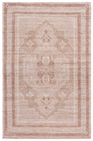 Safavieh Saffron Hand-Woven Natural Taupe Area Rug — Timeless Jute Blend, Low-Profile Comfort & Texture 6'-0" x 9'-0" SFN407E-6