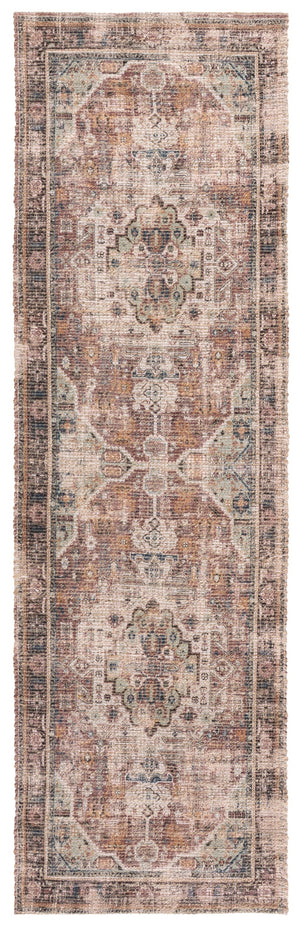 Safavieh Saffron Hand-Woven Ivory And Purple Traditional Area Rug — Jute Chenille Blend, Low-Profile Elegance 9'-0" x 12'-0" SFN410A-9