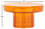 Safavieh Patterson Glass Coffee Table Orange SFV1200A