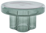 Safavieh Patterson Glass Coffee Table Green SFV1200B