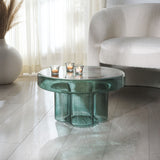 Safavieh Patterson Glass Coffee Table Green SFV1200B