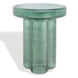 Safavieh Patterson Glass Accent Table Green SFV1201B