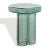 Safavieh Patterson Glass Accent Table Green SFV1201B