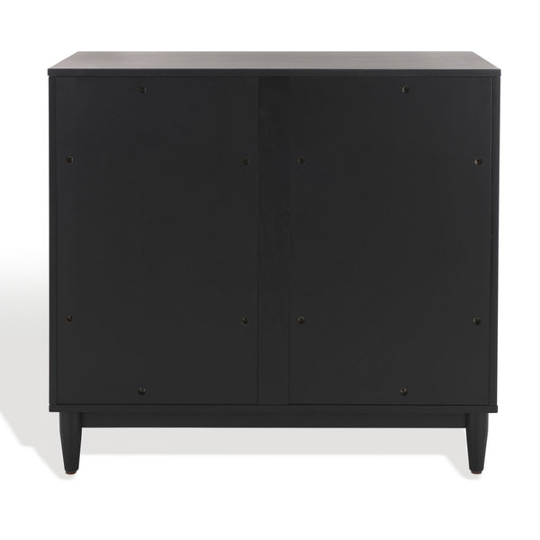 Safavieh Roseanne Banana Stem Nightstand Black / Natural Wood / Banana Stem SFV1309A