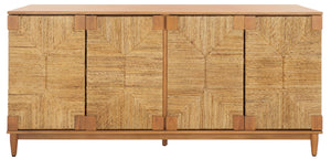 Safavieh Roseanne Banana Stem Sideboard Natural Wood / Banana Stem SFV1310B
