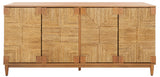 Safavieh Roseanne Banana Stem Sideboard Natural Wood / Banana Stem SFV1310B