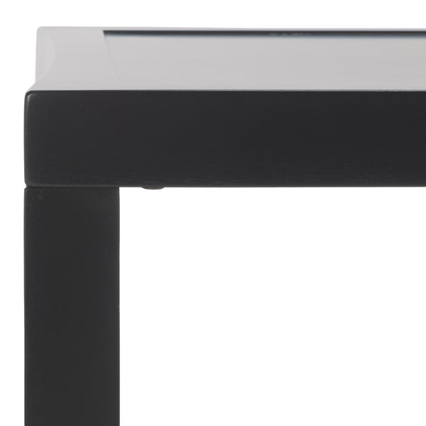 Safavieh Berlynne Banana Stem Shelf Coffee Table Black / Natural SFV1313A