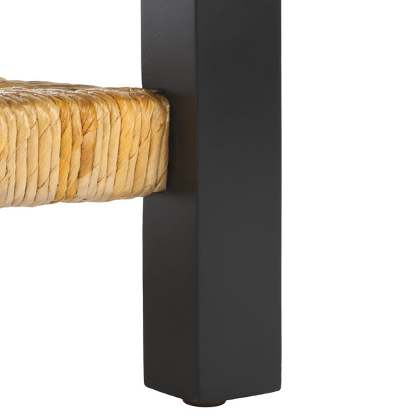 Safavieh Berlynne Banana Stem Shelf Coffee Table Black / Natural SFV1313A