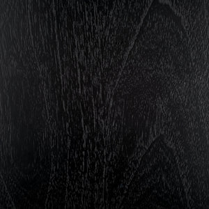 Safavieh Audriella Round Wood Accent Table - Elegant Mahogany Design With Mindy Veneer For Stylish Home Decor Black 100% Wood Sfv1315a